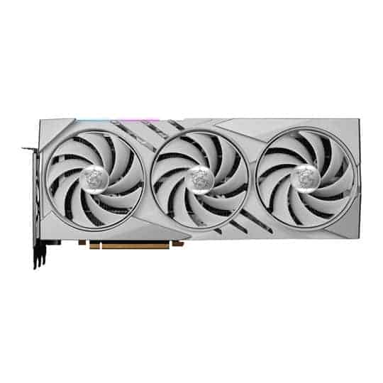 (image for) MSI NVIDIA GeForce RTX 4080 SUPER 16GB GAMING X SLIM WHITE Ada Lovelace Graphics Card